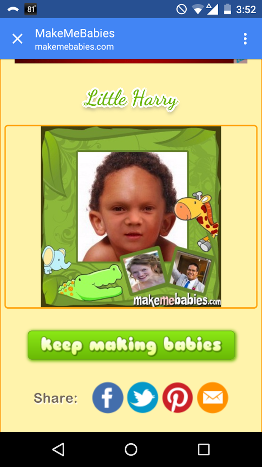 In Which my Baby Fever Gets the Best of Me, and I Use a Baby Generator