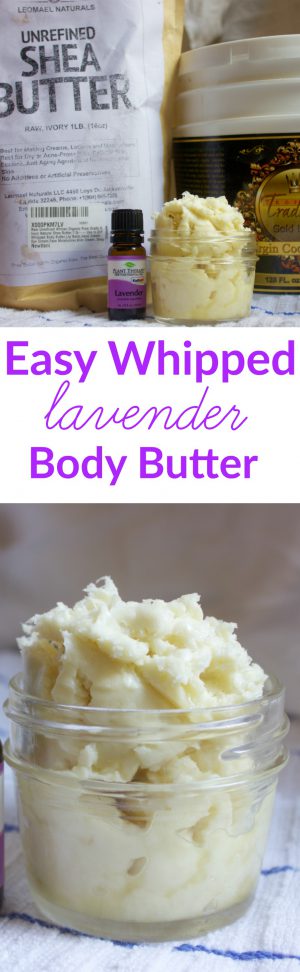 Easy Homemade Whipped Body Butter Recipe - The Stroller Mom