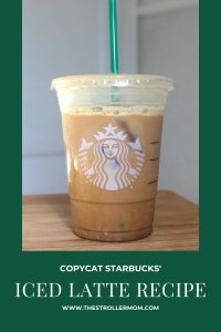 Starbucks Copycat Iced Latte Recipe