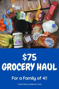 $75 Grocery Haul